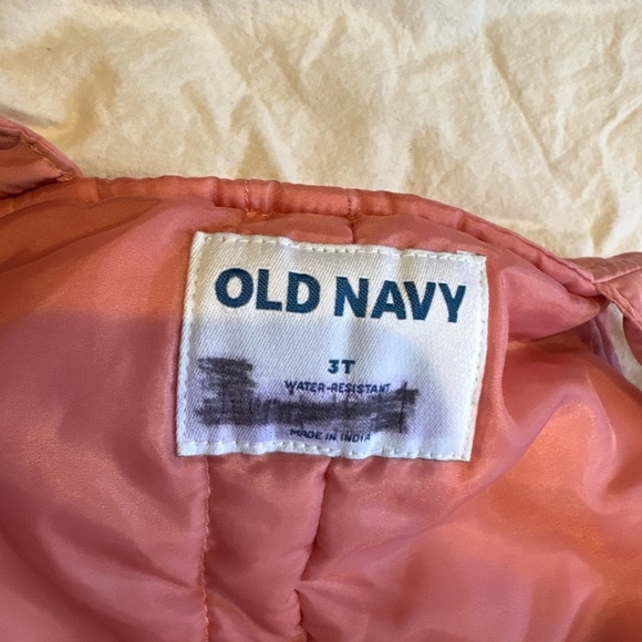 Old Navy Snow Bib 3T, pink girls snow pants - Picture 6 of 10